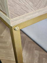 Fiskben Console Table Hall Table Golden colour