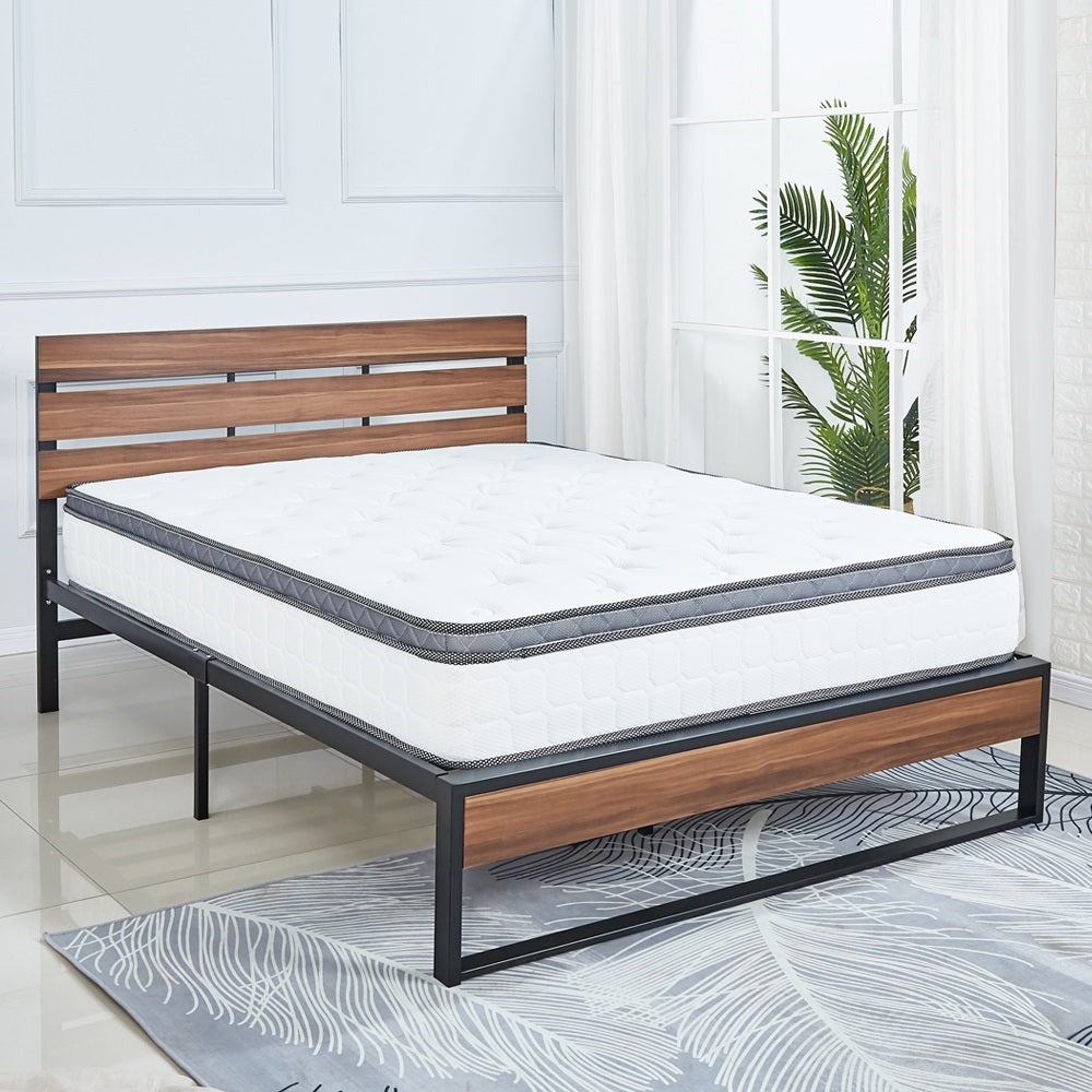 Alice Queen Pocket Spring Mattress and Nora Bed base
