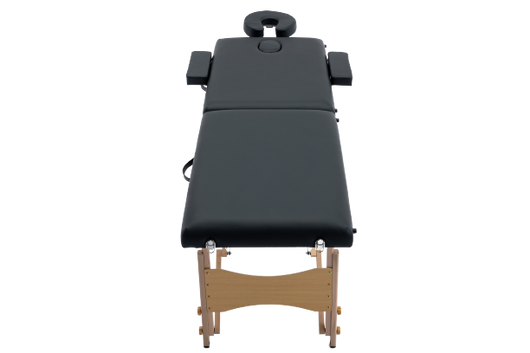 Jupiter Portable 2-fold Massage Table Black