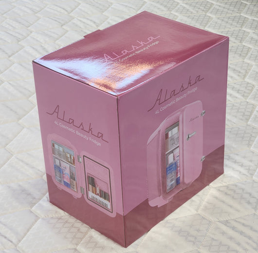 Alaska 4L Cosmetic Beauty Fridge Pink