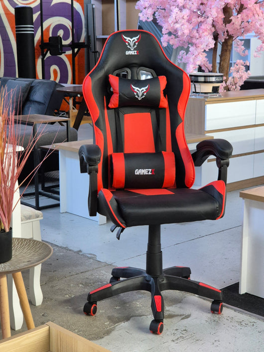 GAMEZX  Gaming Chair Black and Red