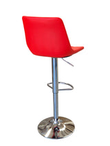 Jupiter Lyon Bar stool - 2PK - Red / Chrome