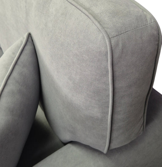 Hartford corner sofa with reversible chaise light grey