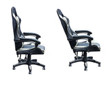 GAMEZX Gaming Chair Black and White