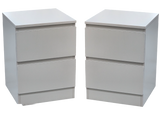 2pc pack - Liana Bedside Table Drawer Side table Nightstand