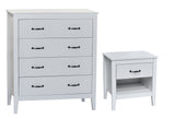 Bedroom set Isabella Chest lowboy & Bedside Tables (1+1) combo