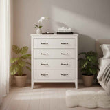 Isabella Chest drawer lowboy 4d white