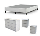 Bedroom suite - Classic white Liana drawers 1+2