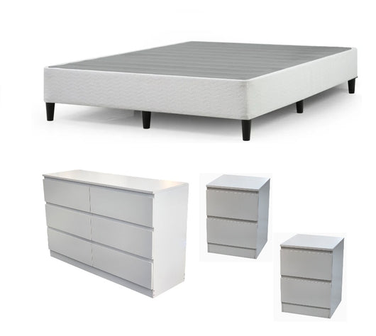 Bedroom suite - Classic white Liana drawers 1+2