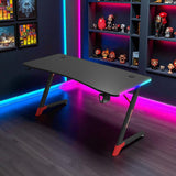 GAMEZX Gaming desk 120cm with RGB LED
