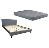 Double spring mattress (Firm) & Bed frame bundle combo.