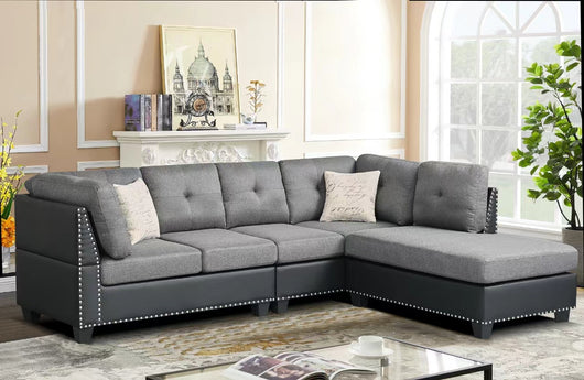 Liya Large Corner Sofa 4 Seater 2024