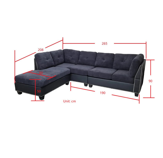 Liya Large Corner Sofa 4 Seater 2025