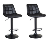 Lyon Bar stool - 2PK - Black / Black.