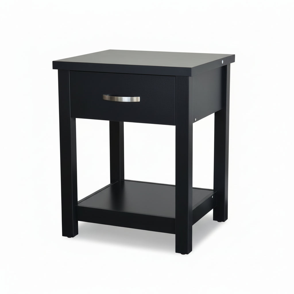 Gary Bedside Table Black