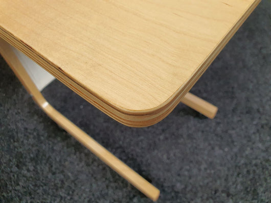 Side Table C Shaped Plywood Factory Second