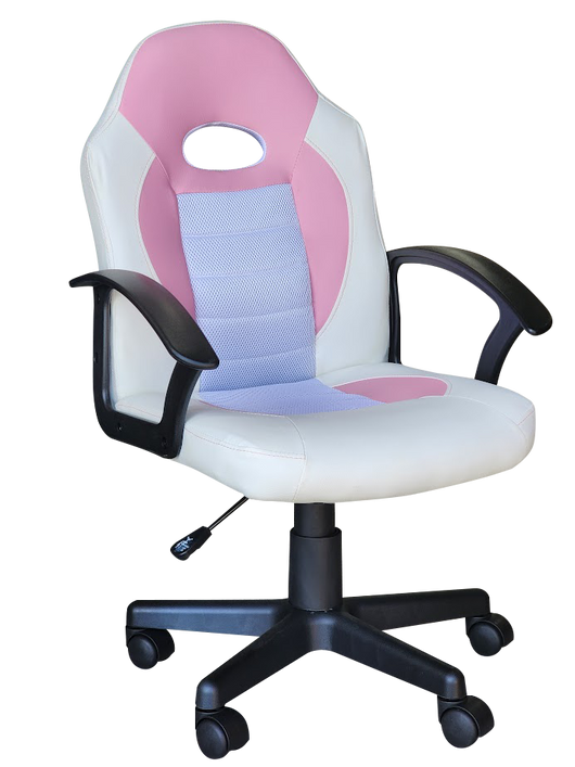 Pluto Gaming Chair Pink / White