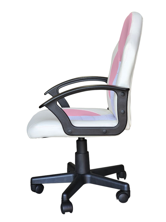 Pluto Gaming Chair Pink / White