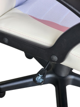 Pluto Gaming Chair Pink / White