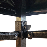 Pop-up Gazebo 3x4.5m with 3 walls - Black