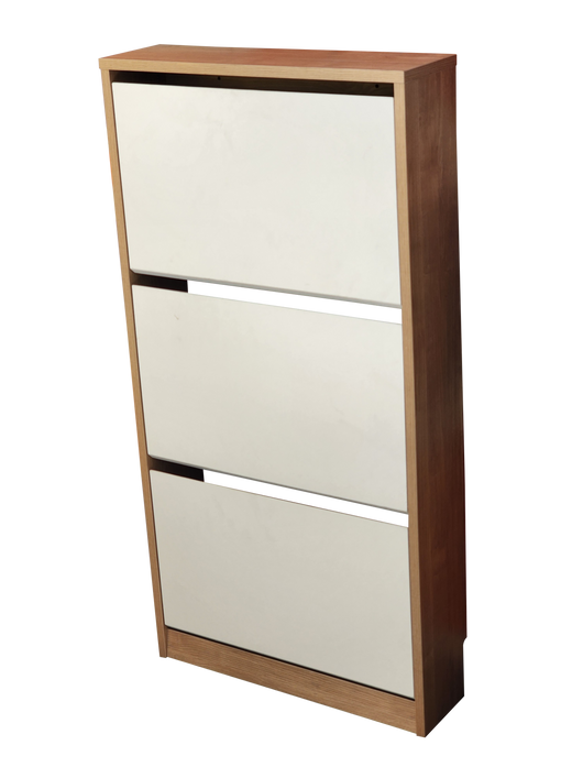 Naples Shoe Cabinet with 3 Shoe Drawers