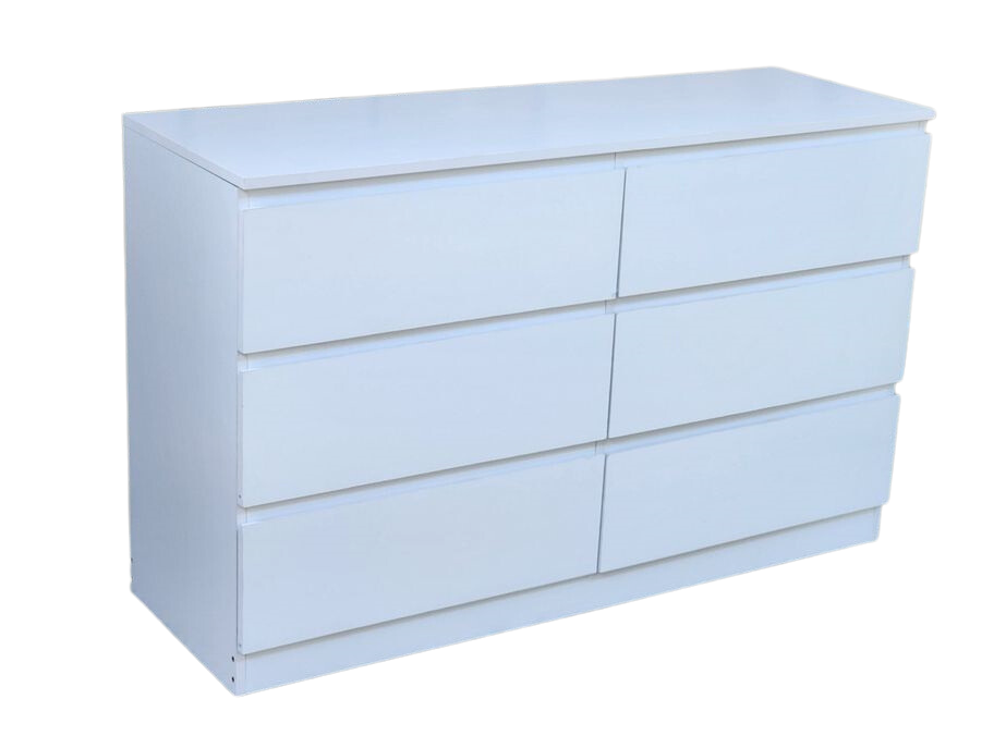White online lowboy drawers