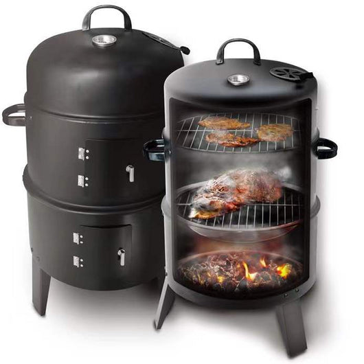 16-inch Charcoal BBQ Smoker / Grill