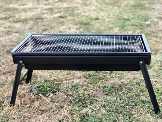 Foldable tabletop Charcoal Grill